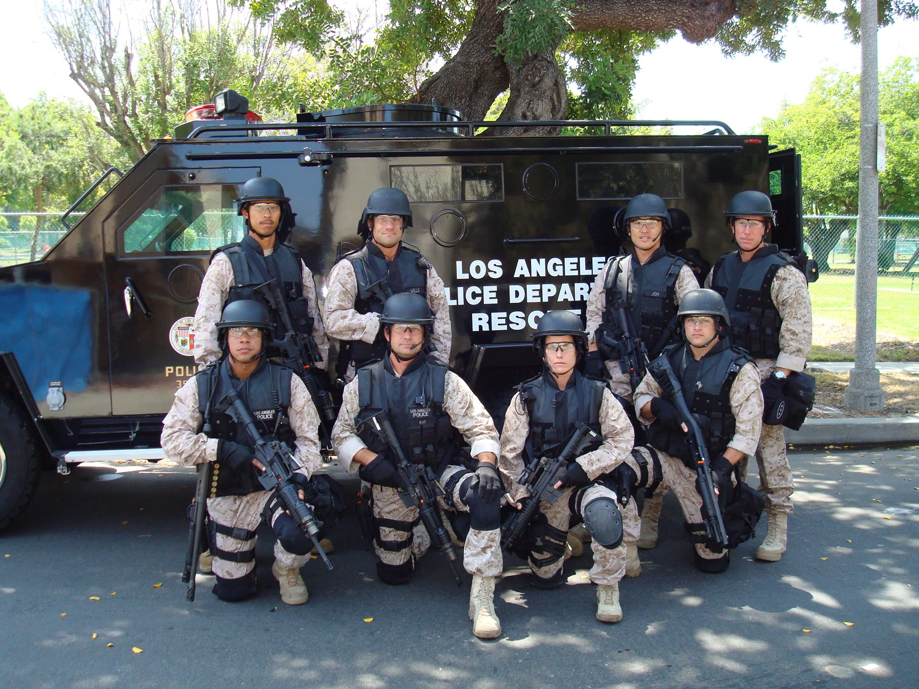LAPD SWAT team